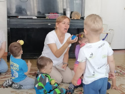 Знакомство с будущей воспитательницей.